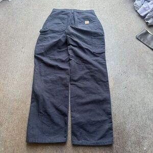 Carhart Vintage Baggy B-11MDT Workwear Pants Size 32x30 Navy
